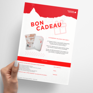 Bon numérique Passeport valaisan